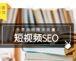 未来新趋势,布局短视频SEO,如何利用抖音SEO免费获得精准流量(3节课)-第一资源库