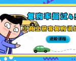 复购率超过45%，小商业获客复购训练营进阶课程天风资源网，提供全网火热网站资源、培训资料、课程、创业教程天风资源网