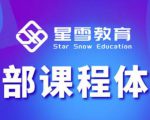 星雪教育淘系高级班，更全的运营提升方案，零基础由浅入深，店铺最新玩法天风资源网，提供全网火热网站资源、培训资料、课程、创业教程天风资源网
