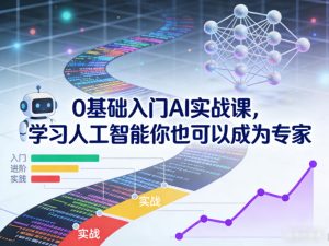 0基础入门AI实战课，学习人工智能你也可以成为专家天风资源网，2026年精选热门网站资源、培训资料、虚拟资料、创业教程天风资源网