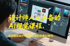 设计师人人必备的AI视觉课程,专为视觉设计师量身打造的专属AI教学-天风资源网