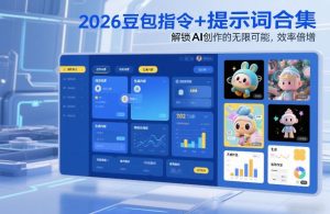 2026豆包指令+提示词合集，解锁AI创作的无限可能，效率倍增-天风资源网