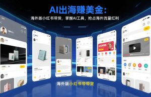 AI出海賺美金：海外版小红书带货，掌握AI工具，抢占海外流量红利（更新2026）-天风资源网