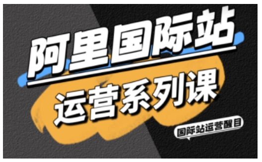 阿里国际站运营系列课，涵盖精准引流、直通车与全站推实战SOP，搭配AI效率工具包与高阶增长玩法（更新）-天风资源网