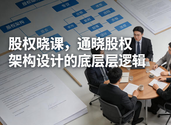 股权晓课，通晓股权架构设计的底层逻辑-天风资源网