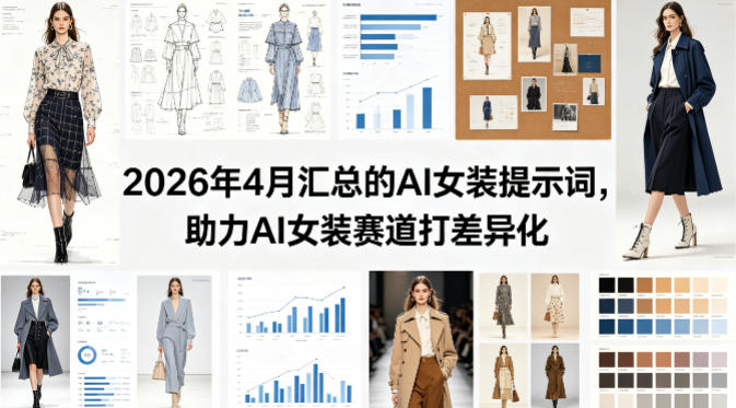 2026年4月汇总的AI女装提示词，助力AI女装赛道打差异化-天风资源网