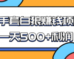 某团队收费项目:空手套白狼,一天500+利润,人人可做天风资源网,提供全网火热网站资源、培训资料、课程、创业教程天风资源网