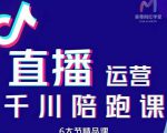 美尊-抖音直播运营千川系统课：直播​运营规划、起号、主播培养、千川投放等天风资源网，提供全网火热网站资源、培训资料、课程、创业教程天风资源网