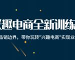 兴趣电商全新训练营:打破品销边界,带你玩转“兴趣电商“实现业务增长天风资源网,提供全网火热网站资源、培训资料、课程、创业教程天风资源网