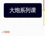 大炮拼多多运营系列课，各类​玩法合集，拼多多运营玩法实操天风资源网，提供全网火热网站资源、培训资料、课程、创业教程天风资源网