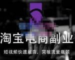 蓝Sir派·淘宝短视频快速起店，替代传统搜索方式，学会做一个不一样的淘宝店天风资源网，提供全网火热网站资源、培训资料、课程、创业教程天风资源网