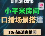 小平米口播画面场景搭建:10m高清直播间,背景虚化效果!天风资源网,提供全网火热网站资源、培训资料、课程、创业教程天风资源网