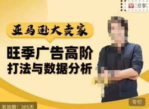 阿甘·亚马逊大卖家广告高阶打法与数据分析，走出传统广告误区；揭秘大卖惯用打法；数据驱动广告决策天风资源网，提供全网火热网站资源、培训资料、课程、创业教程天风资源网