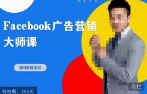 跨境b哥·2023Facebook广告营销大师课,挖掘广告商机,寻找精准客户天风资源网,提供全网火热网站资源、培训资料、课程、创业教程天风资源网