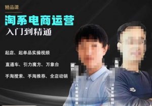 2023手淘搜索实操课+体系化课程,起店起单品实操视频课程天风资源网,提供全网火热网站资源、培训资料、课程、创业教程天风资源网