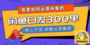 我是如何在闲鱼卖手机的,日发300单的秘诀是什么?【揭秘】天风资源网,提供全网火热网站资源、培训资料、课程、创业教程天风资源网