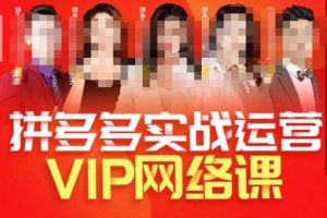 推易拼多多VIP全套直播课程，拼多多店铺实操玩法+实战玩法选款内功+直通车高阶等天风资源网，提供全网火热网站资源、培训资料、课程、创业教程天风资源网