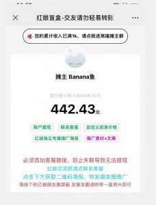 盲盒交友5.0，男粉变现实操项目，亲测变现效果极好【揭秘】天风资源网，提供全网火热网站资源、培训资料、课程、创业教程天风资源网