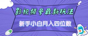 影视号最新玩法，新手小白月入四位数，零粉直接上手【揭秘】天风资源网，提供全网火热网站资源、培训资料、课程、创业教程天风资源网