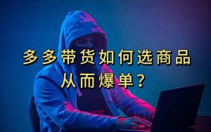 多多视频带货选什么商品链接才能爆单，10分钟教会你，爆单不是浮云【揭秘】天风资源网，提供全网火热网站资源、培训资料、课程、创业教程天风资源网