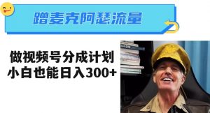 蹭麦克阿瑟热点，做视频号分成计划，小白三分钟一条日入300+【揭秘】天风资源网，提供全网火热网站资源、培训资料、课程、创业教程天风资源网