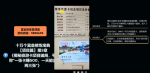 十万个富翁修炼宝典之5.揭秘旅游卡项目骗局,号称“一张卡赚500,一天能卖两三张”天风资源网,提供全网火热网站资源、培训资料、课程、创业教程天风资源网