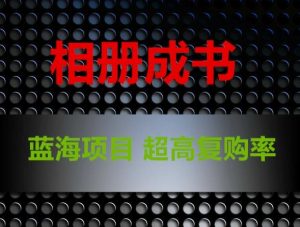 相册成书,蓝海项目,认真操作月入过万【揭秘】天风资源网,提供全网火热网站资源、培训资料、课程、创业教程天风资源网