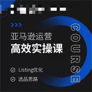 亚马逊运营高效实操课,Listing优化,选品思路天风资源网,提供全网火热网站资源、培训资料、课程、创业教程天风资源网