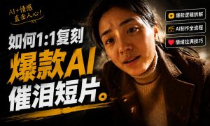 豆包+Gemini生成真人AI短剧-拆解复刻百万爆款第一人称短片，一站式讲透爆款复刻全流程-天风资源网