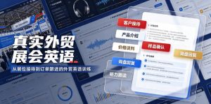 真实外贸展会英语，广交会外贸口语听力突击课程【音频】-天风资源网