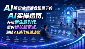 AI搞定生意商业场景下的AI实操指南,开启新生意时代,重构增长新范式,解锁AI时代决胜法则【文档】-天风资源网
